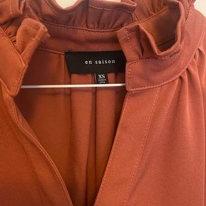 Designer dress x small, worn twice. Brand name “en season”